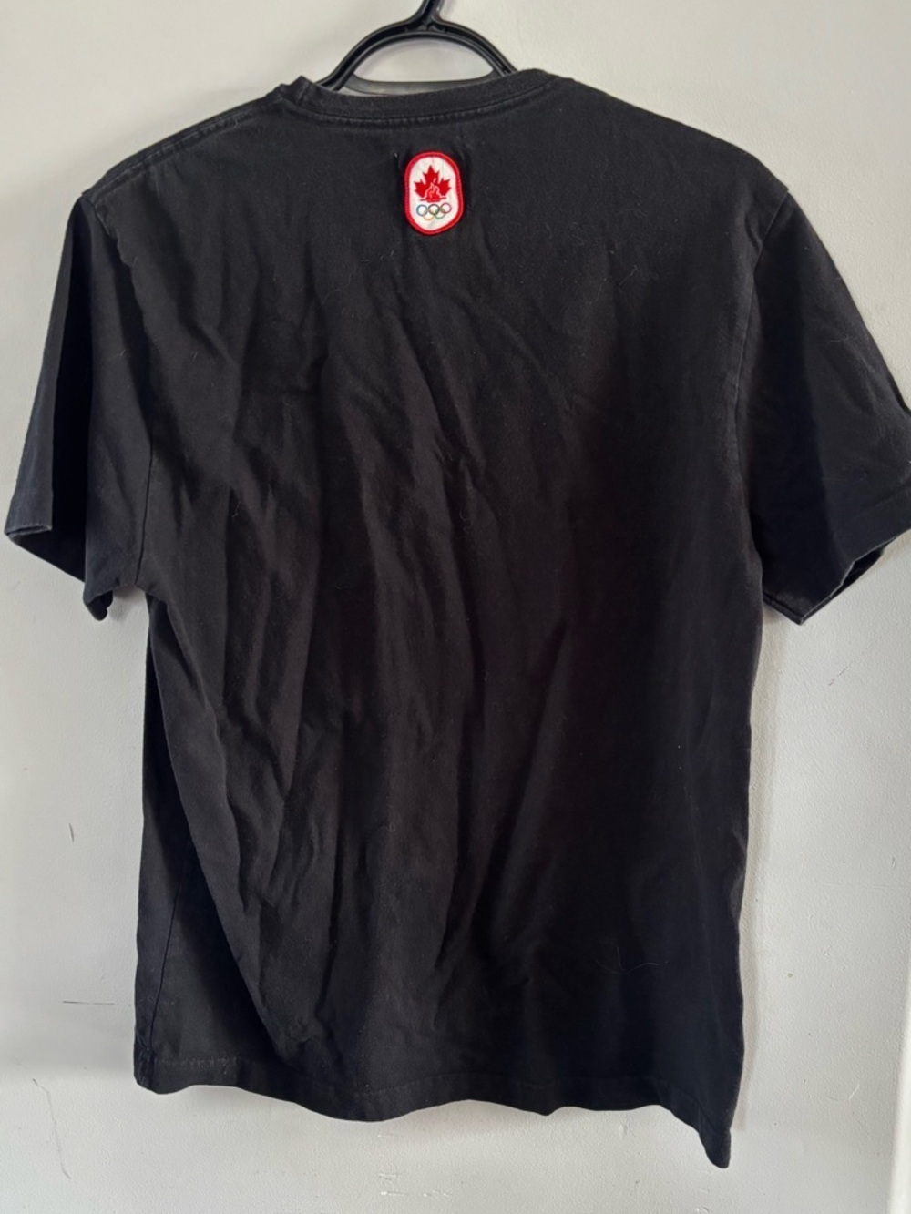 Hudson’s Bay Company Canada Olympic tshirt men’s sz medium, black, short sleeve - Picture 2 of 4